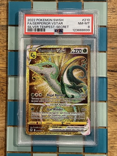 Serperior VSTAR graded PSA 8 for sale on eBay
