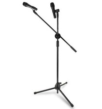 TECHTONGDA Zinc Alloy Microphone Mic Stand Foldable Tripod Stage Performances