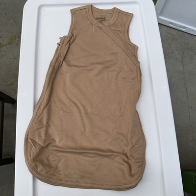 Goumi Kids Slumber Sleepbag Sandstone Size 0-3 Months Baby Sleep Sack Bamboo