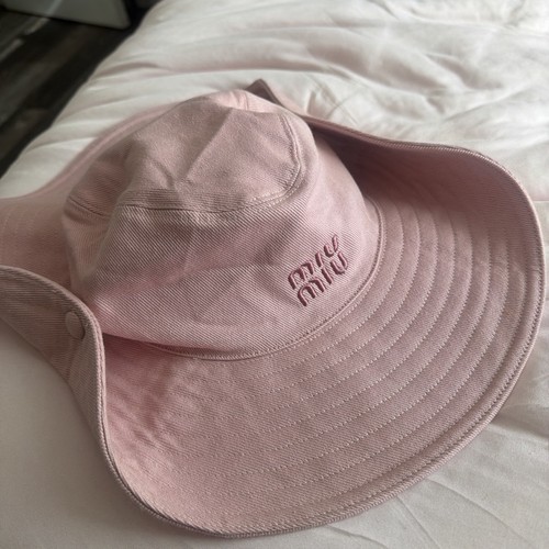Miu Miu Pink Bucket Hat