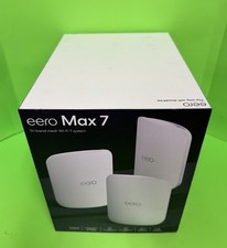 eero - Max 7 BE20800 Tri-Band Mesh Wi-Fi 7 System 3-pack - White FREE SHIPPING