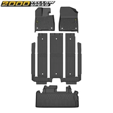 All Weather TPE Floor Mats & Cargo Liner Fit For 2021-2025 Toyota Sienna 7 Seats