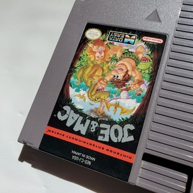 Joe & Mac Nintendo Entertainment System, 1992 NES Authentic Cart Only Video Game