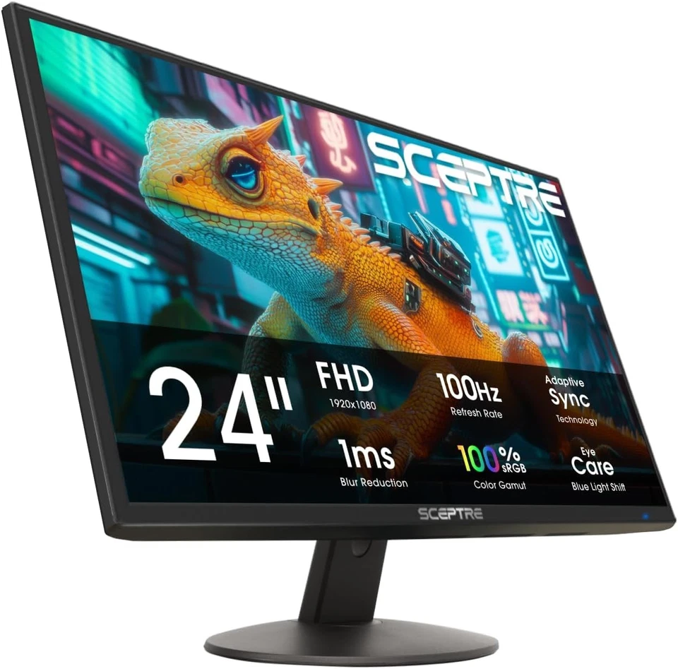 New! Sceptre 24-inch Prime Monitor 100Hz 100% sRGB HDMI x2 VGA Build-in...  - Image 2 of 4