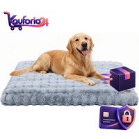 Hundebett XXL Waschbar 120X90X12 Cm Grau FüR GroßE Hunde Hundekissen 1 StüCk