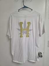 Men s White Cotton Knit Short Sleeve Crew Nec...