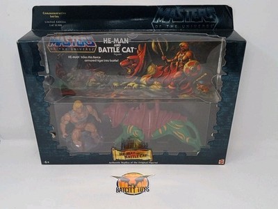 MOTU Commemorative Series He-Man & Battle Cat Mattel Action Figures 2000