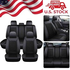 For Chevy Hhr 4dr Car Seat Cover Protectors Leather Front Rear Seat Cushion Pads