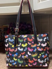 Disney Parks Dooney  Bourke I Am Ears Hat Passholder Tote Bag Handbag Purse