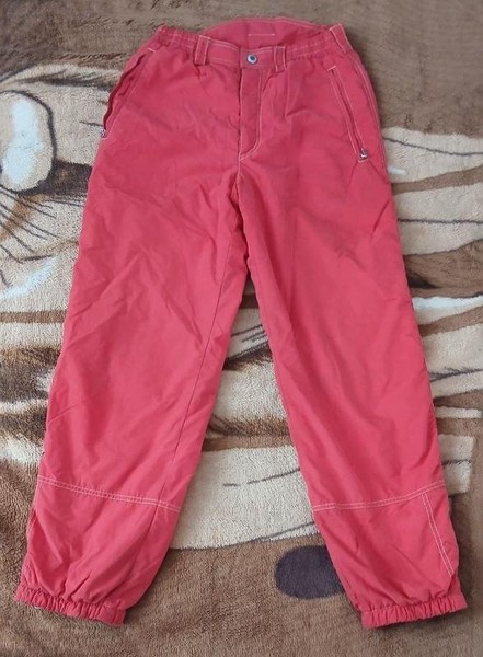 Women Bogner Trousers Red 36 / S / 44