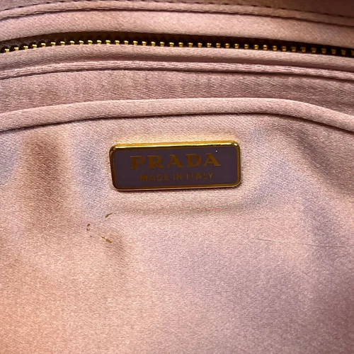 PRADA Lilac Mink Fur Tropical Clutch - Picture 5 of 10