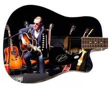 Joe Bonamassa Signed Custom Graphics 1/1 Acoustic Guitar ACOA