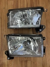 Front Headlight Lamp Clear Lens Left Right for Toyota Hilux Surf 180 185 4Runner