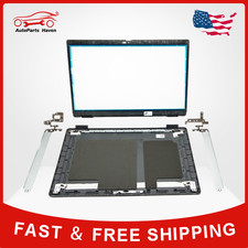 For Dell Latitude 15 3520 E3520 017XCF Full LCD Back Cover Bezel Hinges Set