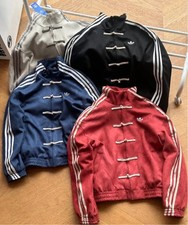 Adidas Originals Ctt Snake Year Limited Chinese Casual Jacket Stand Collar