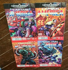 Captain America #018 thru #021 by Rick Remender & Nic Klein, (Marvel, 2014)