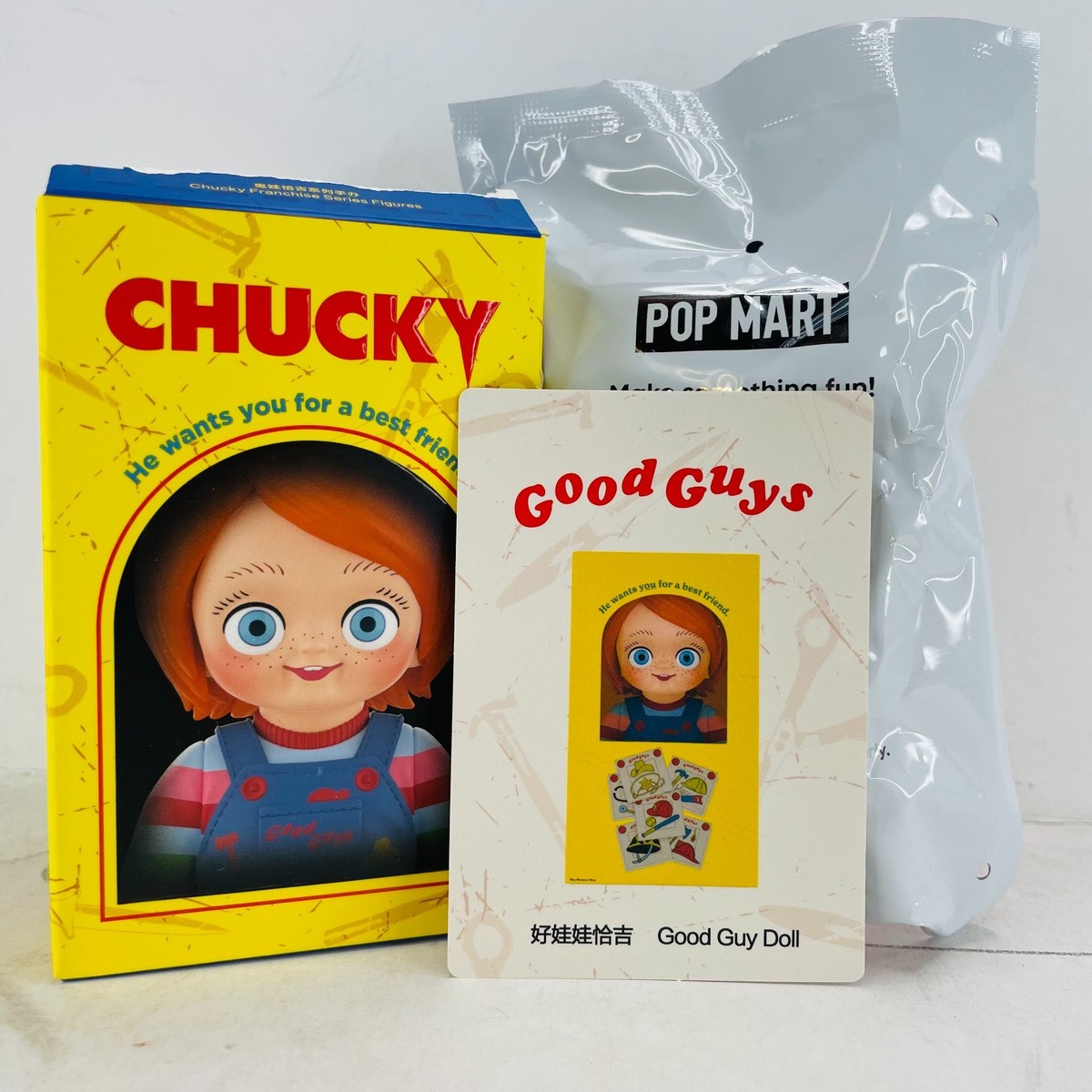 SF・ファンタジー・ホラー POPMART CHUCKY Delivery Box Chucky Pop Mart Chucky Franchise Series Figures Blind Box | eBay