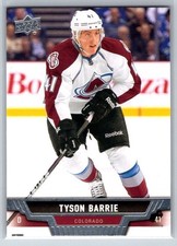 2013-14 Upper Deck Series 1 #148 Tyson Barrie Colorado Avalanche