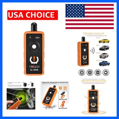 2024 Tire Pressure Sensor Reset Tool Compatible with GM & Nissan - Easy to Use