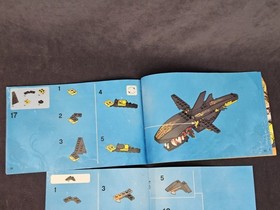 LEGO Atlantis #8056 #8057 #8058 Crab Wreck Raider Guardian Instruction Booklets