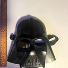 Star Wars Darth Vader Black Plastic Half Mask Adjustable Strap One Size Kiss — photo 1