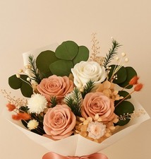 Perfectione Roses 4 Roses Mixed Bouquet for Mother's Day, Flowers for Delivery