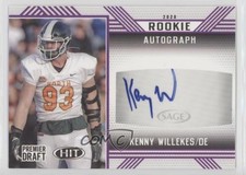 2020 Sage Hit Rookie Purple Kenny Willekes #A72 Auto fm0