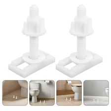 6 Pcs Toilet Lid Screw Bolts With Nuts Toilet Seat Replacement Hardware Set