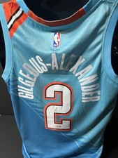 Shai Gilgeous-Alexander SIGNED Thunder City Edition Nike Jersey (JSA)