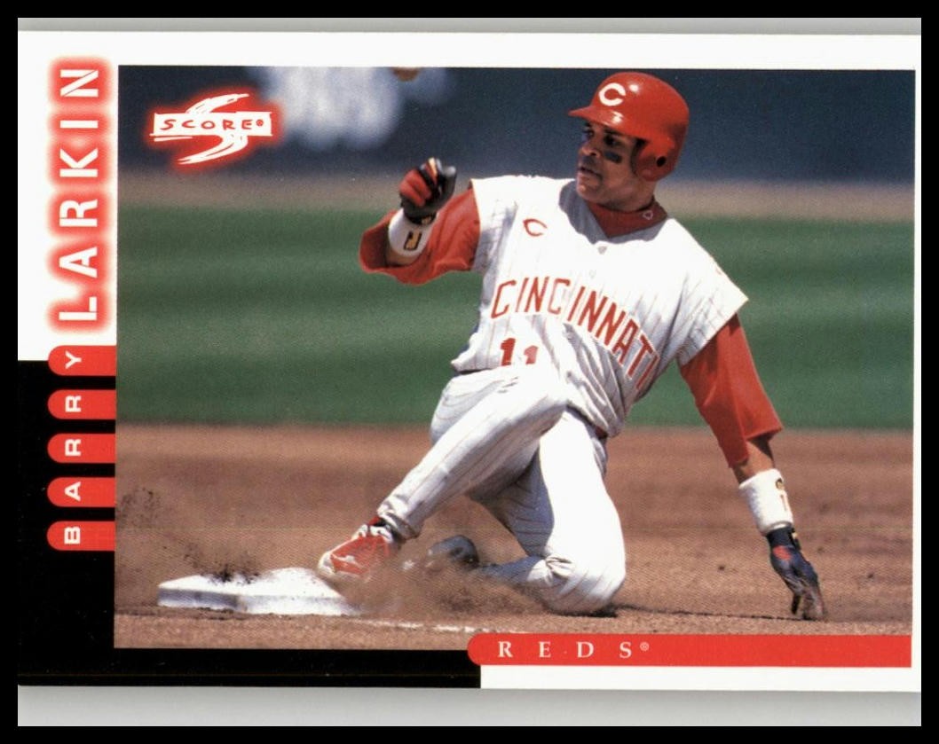 1998 Score #64 Barry Larkin