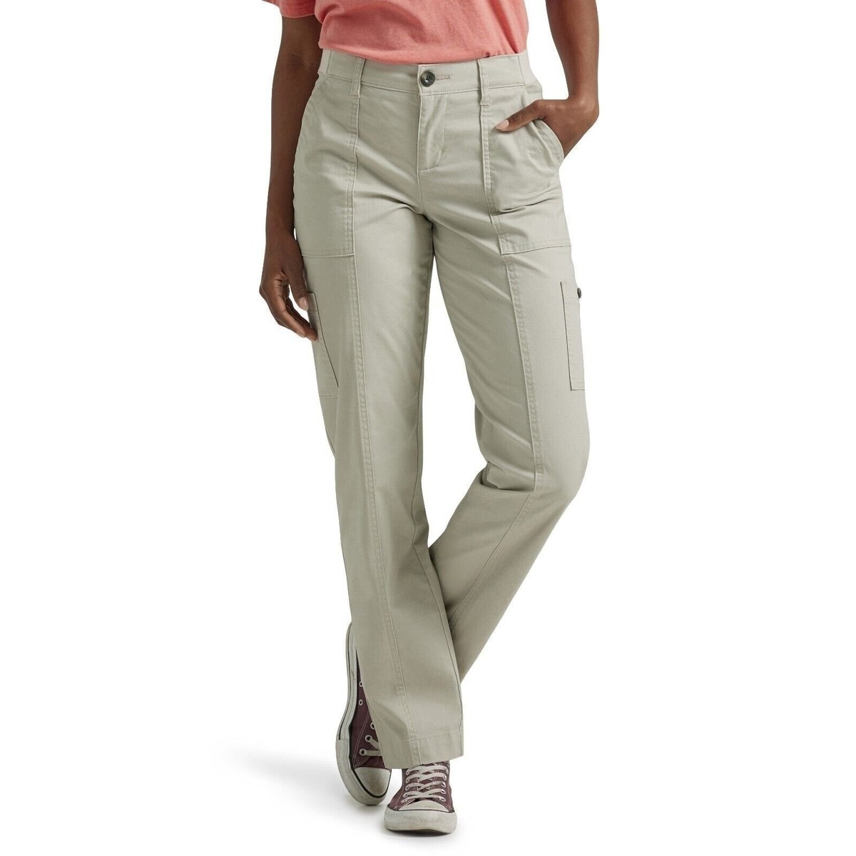 Lee Women's Petite Ultra Lux Comfort Flex-to-Go Utility Pant