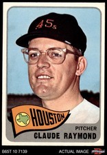 1965 Topps #48 Claude Raymond Astros 8 - NM/MT
