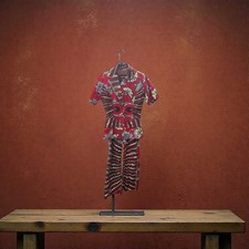 Tribalbyn Women's African Print Suit Size Small