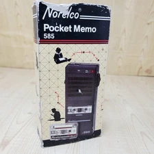 Norelco Pocket Tape Recorder 585 Vintage Made in Austria Works
