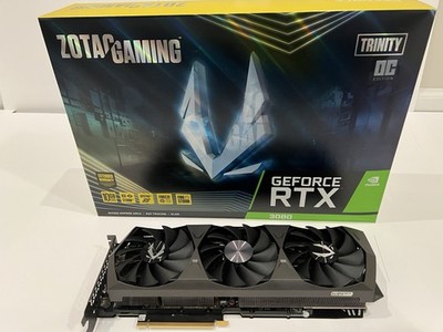 ZOTAC GAMING GeForce RTX 3080 Trinity OC LHR 10GB GDDR6X Graphic Card GPU sn1052