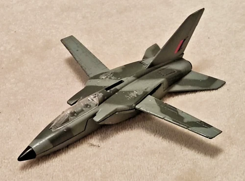 Tornado MRCA. Dinky Toys 729. Vintage die cast fighter aircraft.