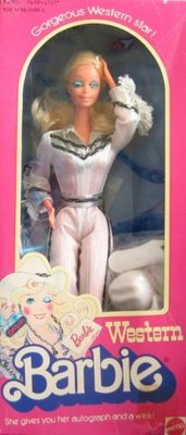 western barbie 1980 value