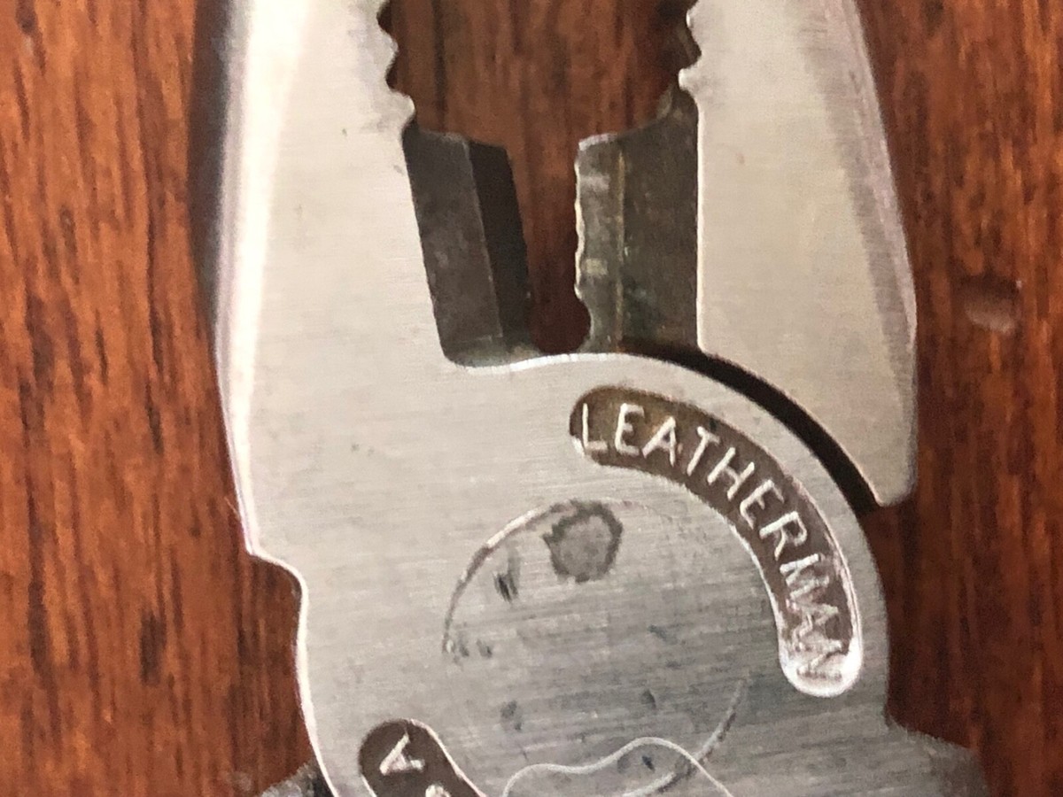 Leatherman Super Tool Original 1995 Multi-Tool Pliers with Leather 