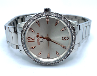 INVICTA PRE OWNED WATCH ANGEL 31366 36MM PC21J QUARTZ NO BOX  display picture 1
