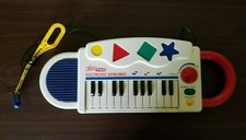 Vintage Kids Way Eletronic Keyboard with Headset - WORKS