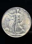 1945 P 50C Walking Liberty Half Dollar Silver UNC