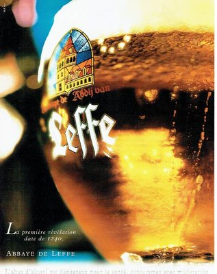 Advertising 087 1998 Leffe Abbey Beer Abbij Van