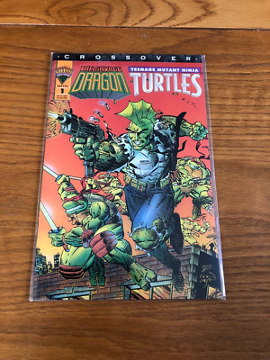 SAVAGE DRAGON TEENAGE MUTANT NINJA TURTLES  CROSSOVER 1.  NM COND. MIRAGE. 1993