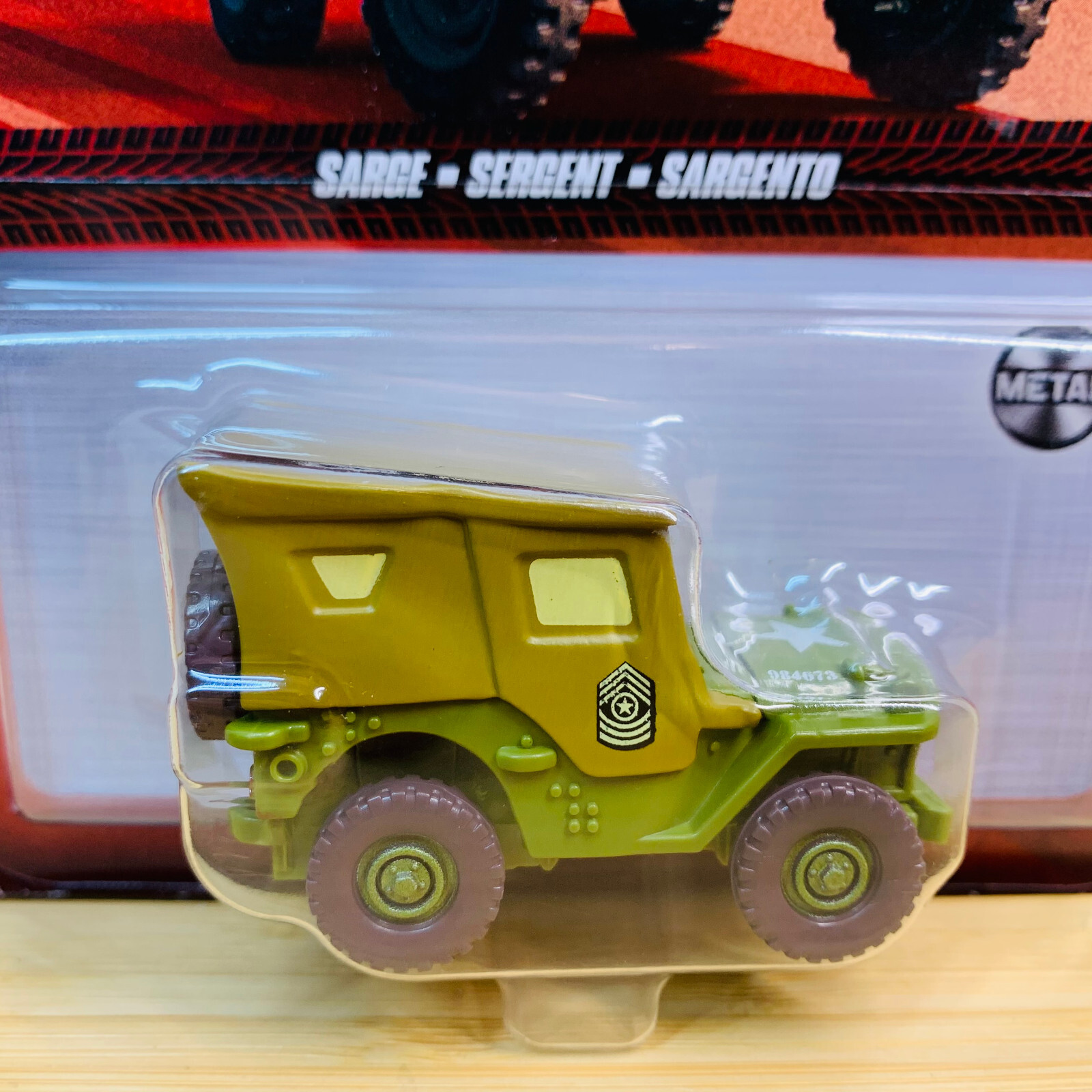Disney Pixar Diecast Cars Sarge Army Jeep Radiator Springs eBay