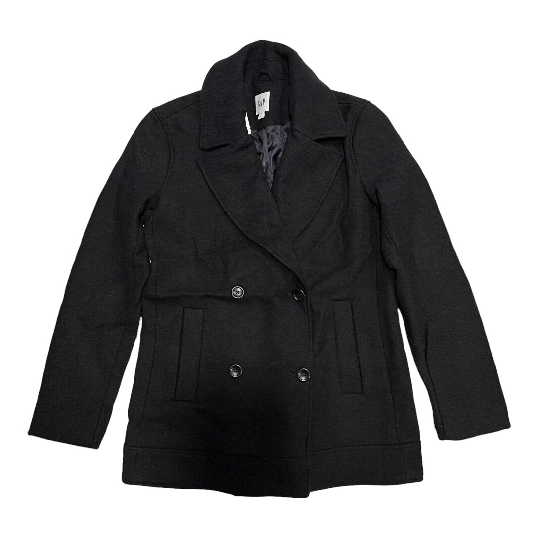 Gap Pea Coat Black Coats, Jackets & Vests for Women for sale | eBay