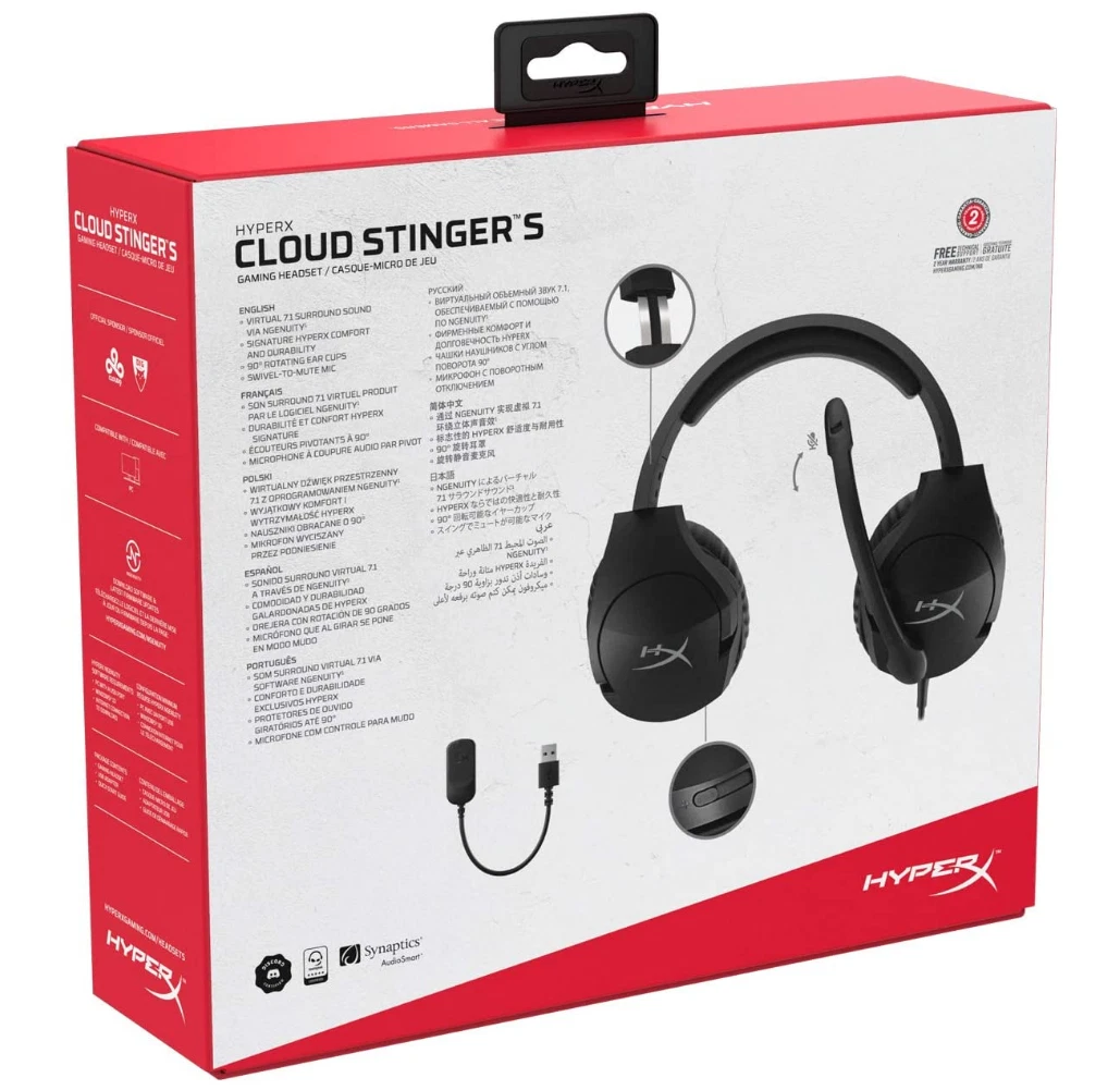 CASQUE HYPERX CLOUD STINGER