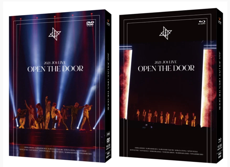 2021 JO1 “OPEN THE DOOR”」Blu-ray & DVD