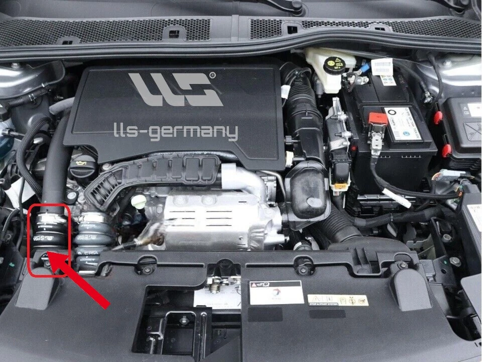 Turboschlauch Ladeluftschlauch für PEUGEOT 208 II 2008 II 1.2 1.5 HDI 9835265880 - Bild 3 von 3