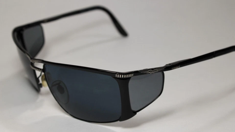 POLICÍA mod. 2247 120 Gafas de sol vintage envoltura de lentes laterales laterales laterales, Foto 4 de 4