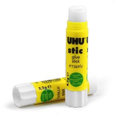 2 x Uhu Glue Stick 8.2g - All Purpose glue - Solvent Free - Non-Toxic